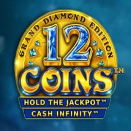 Slots logo of 12 Coins Grand Diamond Edition from Wazdan at HugoBets Casino