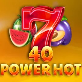 40 Power Hot slot logo by Amusnet Interactive at HugoBets Casino