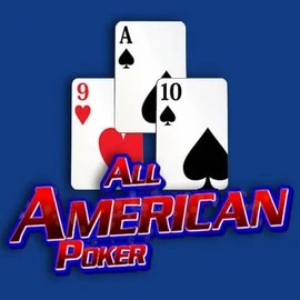 All American Poker casino game by RTG (Reel Time Gaming) – featured logo at HugoBets Casino