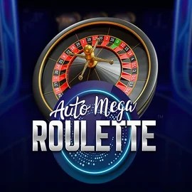 Auto Mega Roulette logo by Pragmatic Play at HugoBets Casino