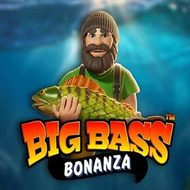 Official Slots logo: Big Bass Bonanza by Pragmatic Play at HugoBets Casino