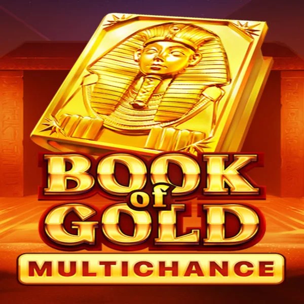 Book of Gold Multichance logo by Playson HugoBets Casino