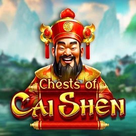 Chests of Cai Shen slot icon by Pragmatic Play, available at HugoBets Casino