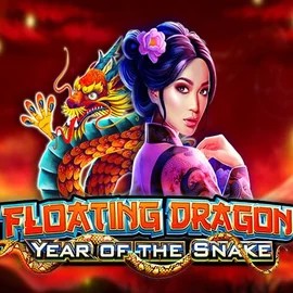 Floating Dragon Year of the Snake logo by Pragmatic Play at HugoBets Casino