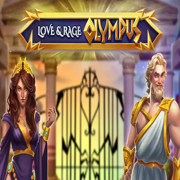 Love and Rage Olympus by Greentube, showcased at hugobetscasino.eu.com – game logo
