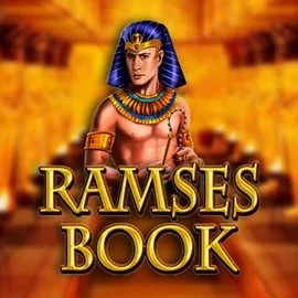 Ramses Book slot visual from Gamomat available on hugobetscasino.eu.com