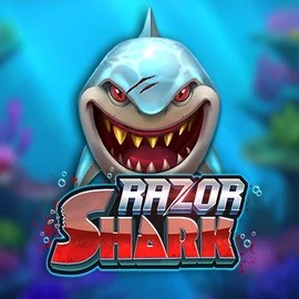 Razor Shark by Push Gaming, showcased at hugobetscasino.eu.com – game logo