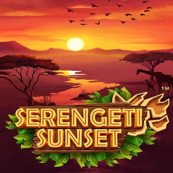 Serengeti Sunset slot icon by Skywind Group, available at HugoBets Casino