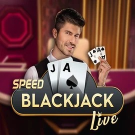 Speed Blackjack logo by Pragmatic Play at HugoBets Casino