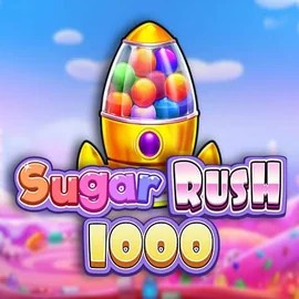 Official Slots logo: Sugar Rush 1000 by Pragmatic Play at HugoBets Casino