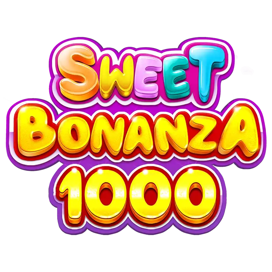 Enjoy Sweet Bonanza 1000 by Pragmatic Play – logo hosted on hugobetscasino.eu.com
