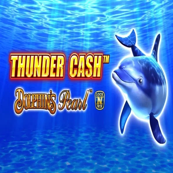 Thunder Cash Dolphins Pearl logo – Slots by Novomatic at HugoBets Casino