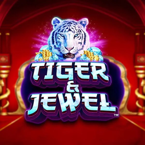 Tiger and Jewel slot logo by Greentube at HugoBets Casino